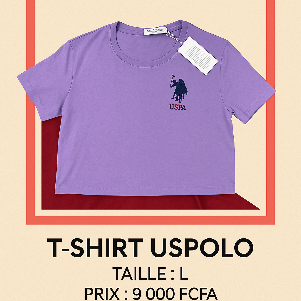 T-shirt USPA mixte