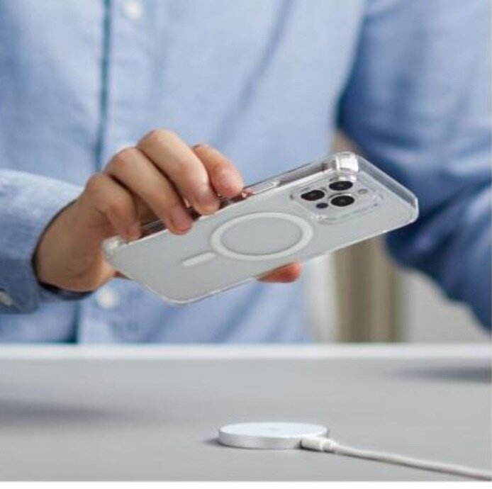 Coque Transparente MagSafe compatible avec IPhone 13 pro