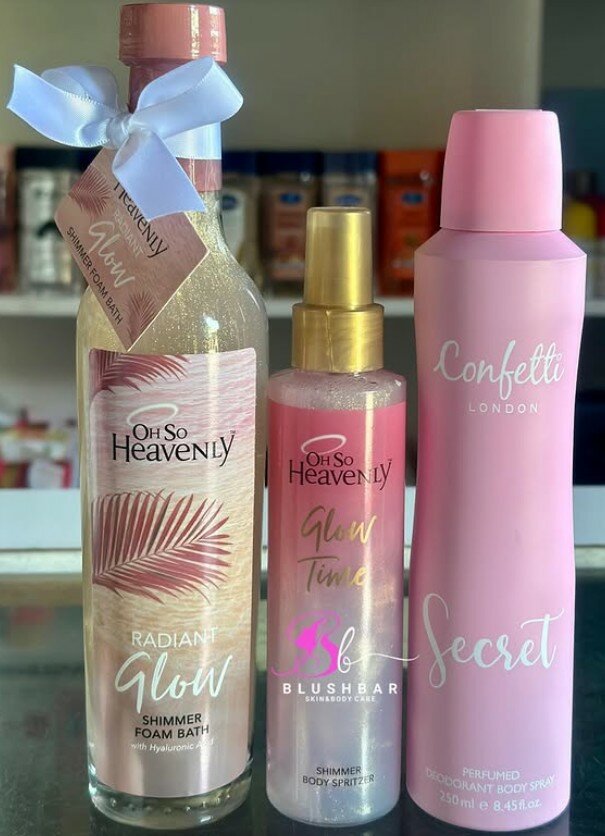 OSH Glow Body Shimmer + Confetti