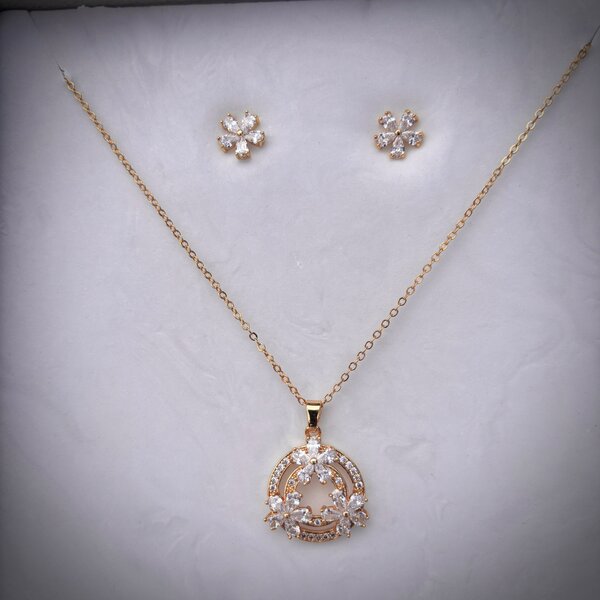 Necklace and earrings