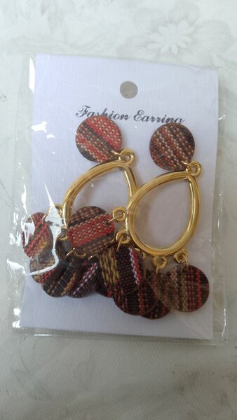 Boucles d'oreilles ethniques