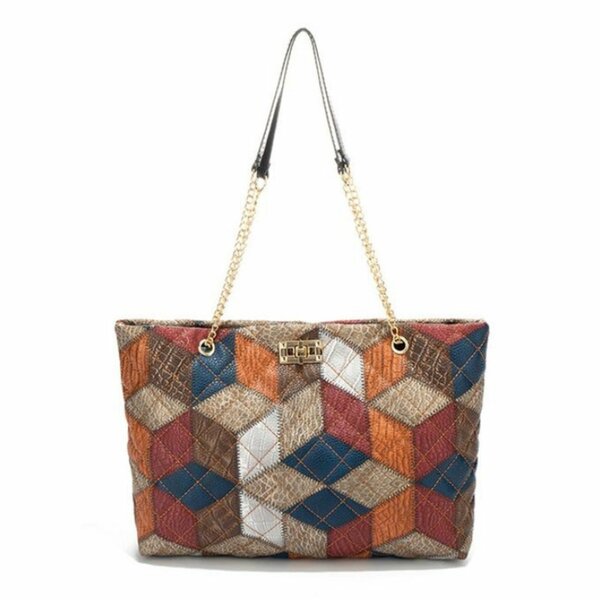 Simple and Stylish Irregular Pattern Womens Casual handbag