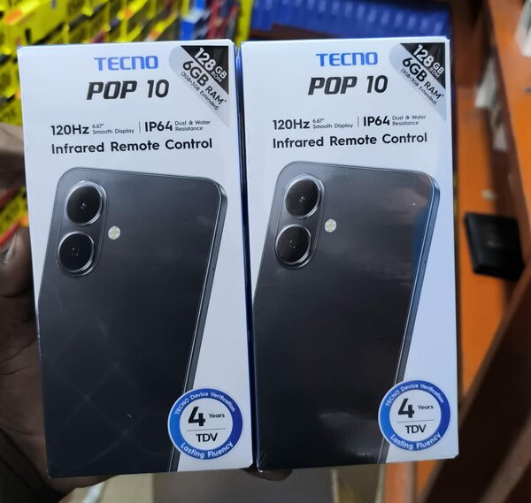 Tecno Pop 10 128GB Téléphone