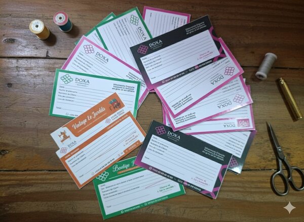 Étiquette de livraison confect