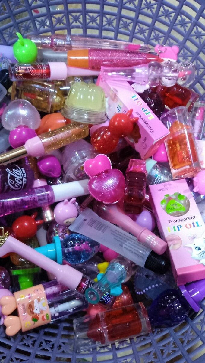 gloss à lèvres colorés