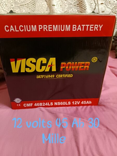 Batterie Voiture 12V 75Ah