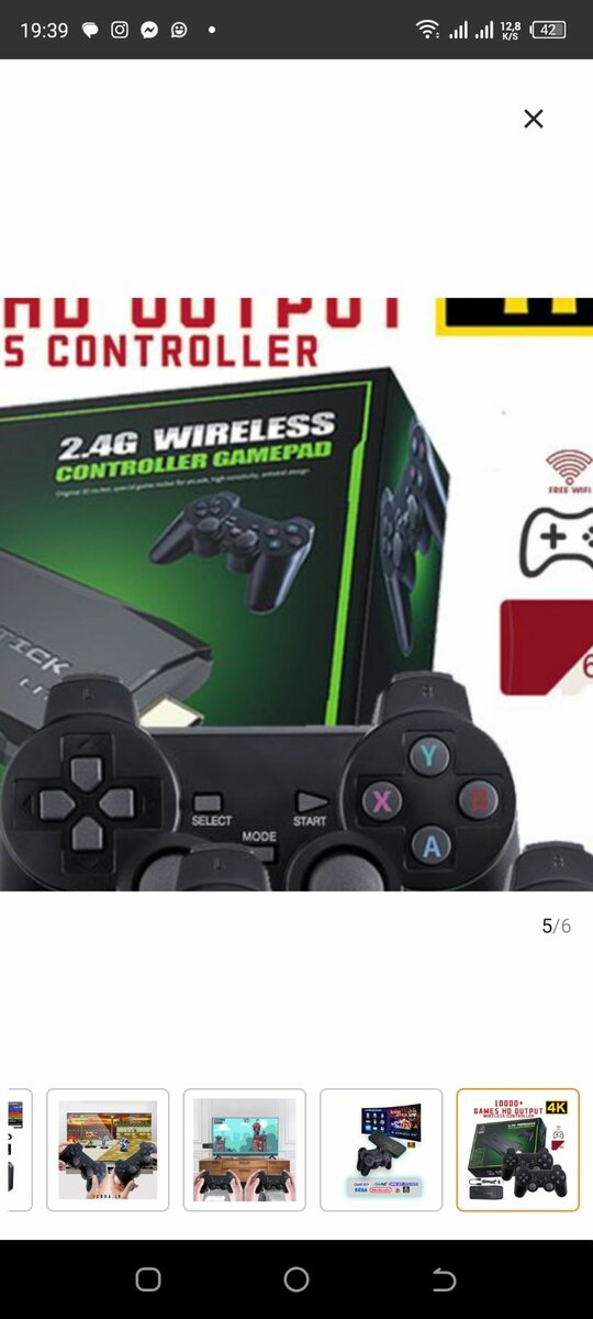 Console de jeux vidéos arcade 64 G 4 K plus de 20 000 jeux -