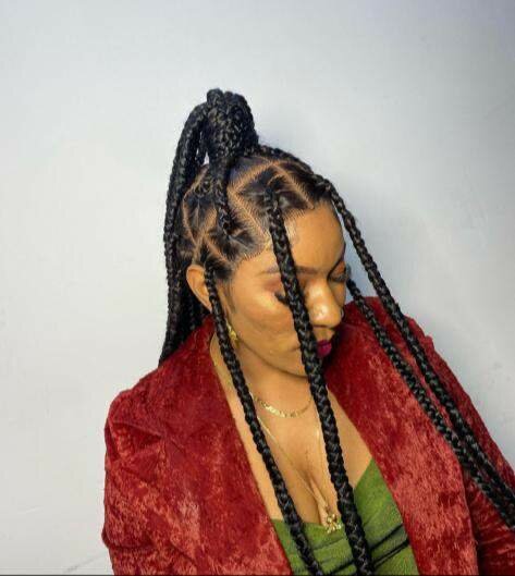 Braided Lace Front Wig
