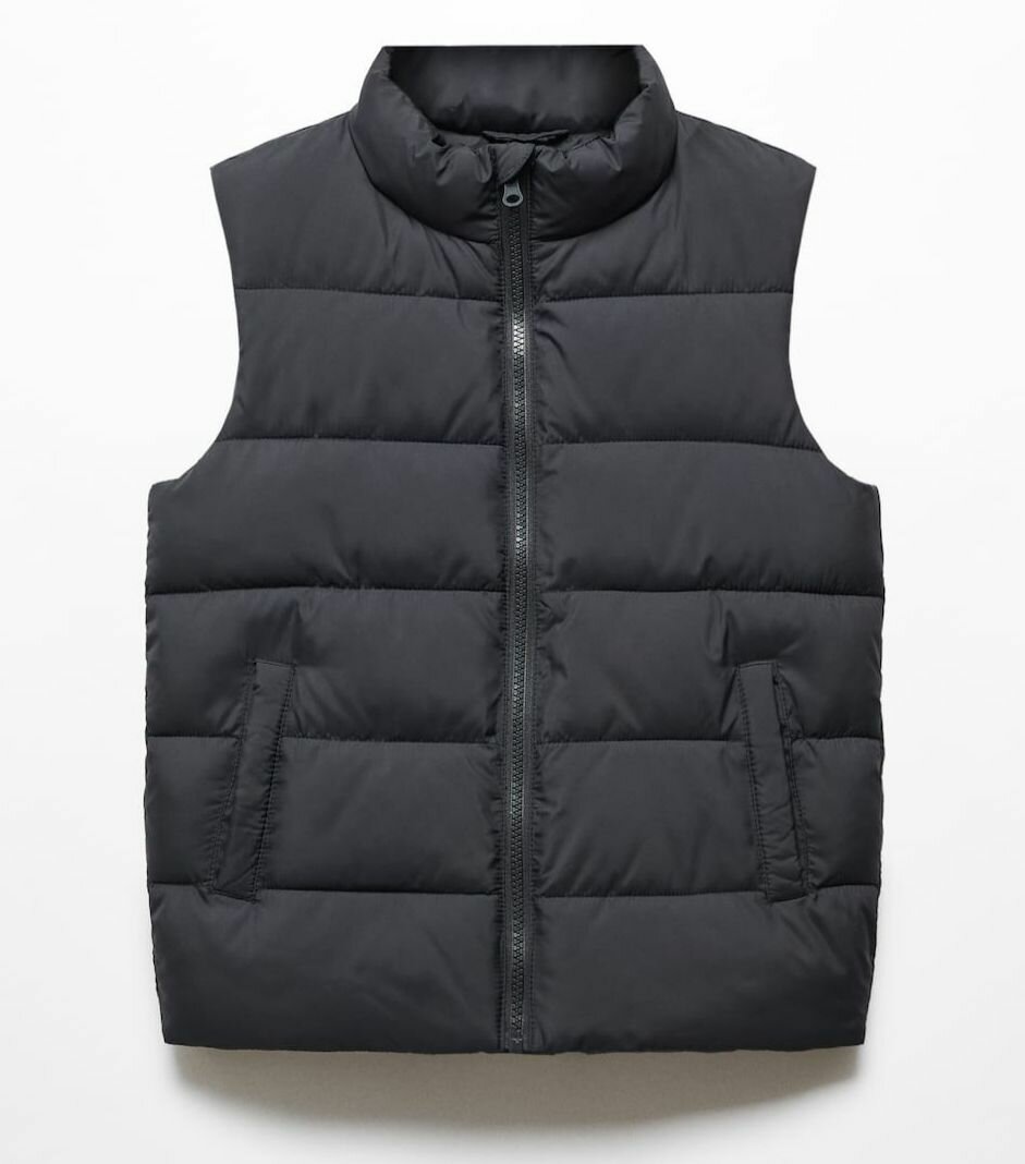 Doudoune et manteau.