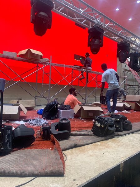 LED screen waterproof