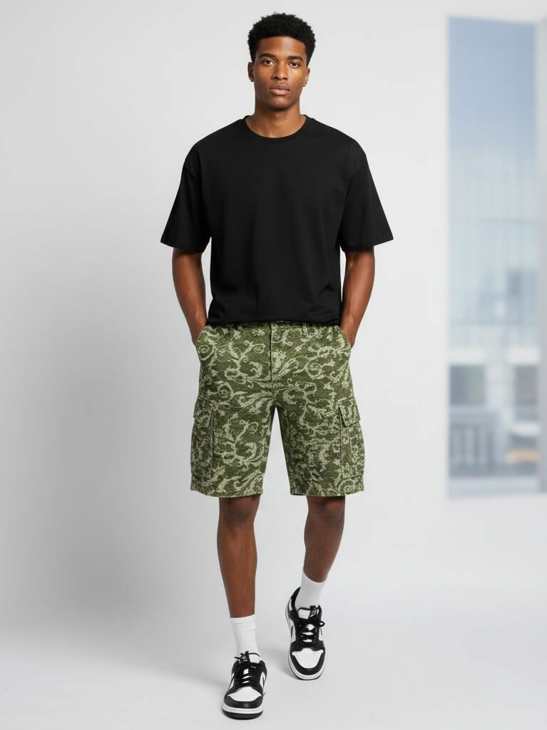 Shorts camouflage homme