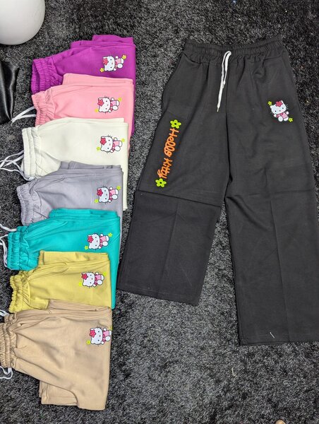 Cute Cartoon Print Sweatpants