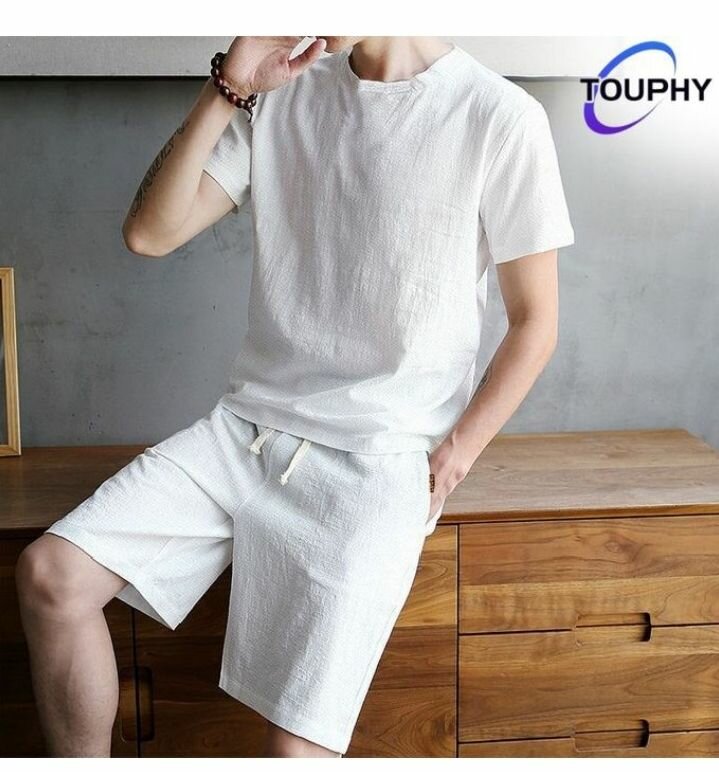 Ensemble d'été homme en lin