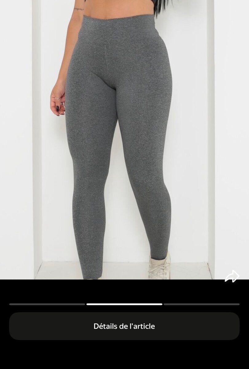 Leggings taille haute confort