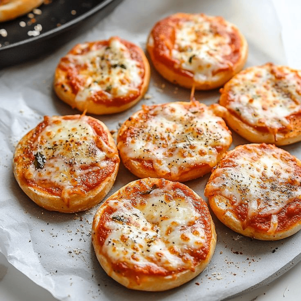 10 Mini Pizzas Gourmandes
