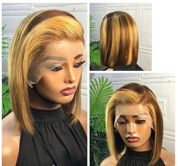 Perruque Bob Lace Front