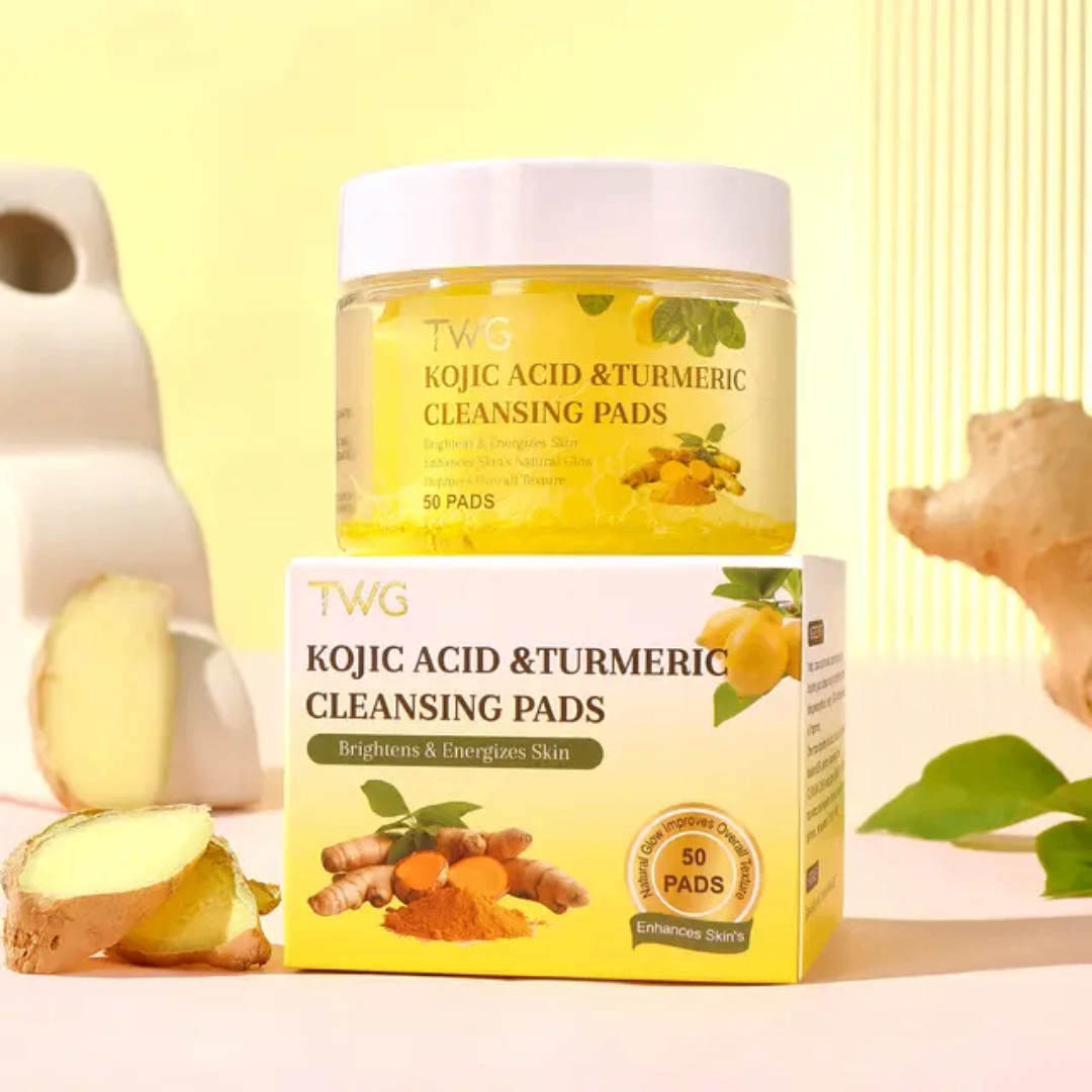 Pads nettoyants au curcuma