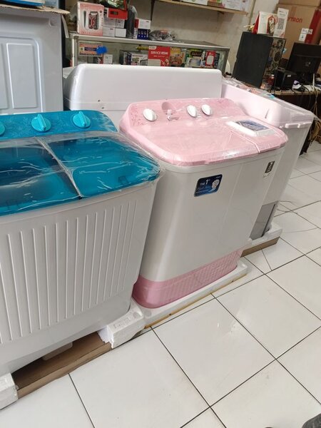 Lave-linge double cuve efficace