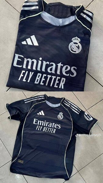 Maillot Real Madrid Noir