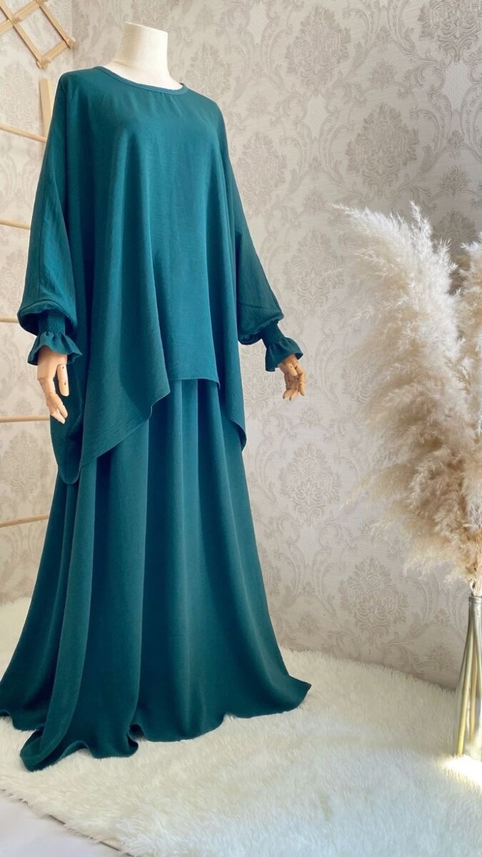 Robe longue fluide élégante