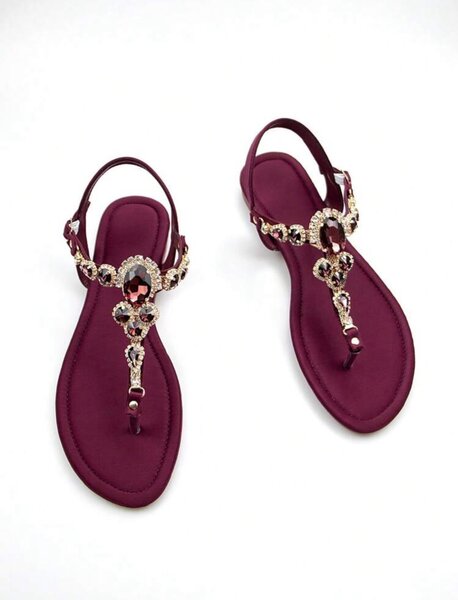 Rhinestone Sandals