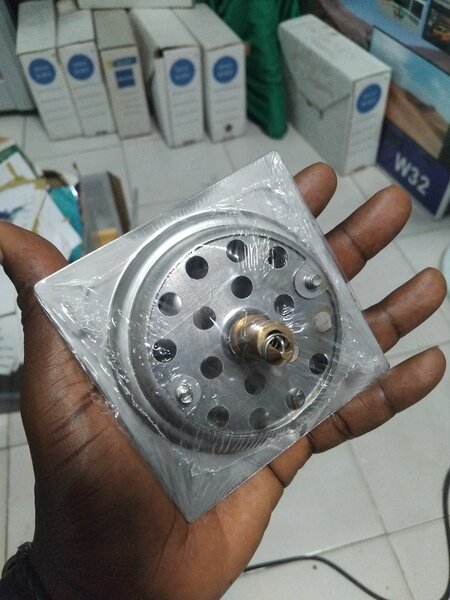 Siphon de Sol Anti-Foul 10x10 cm