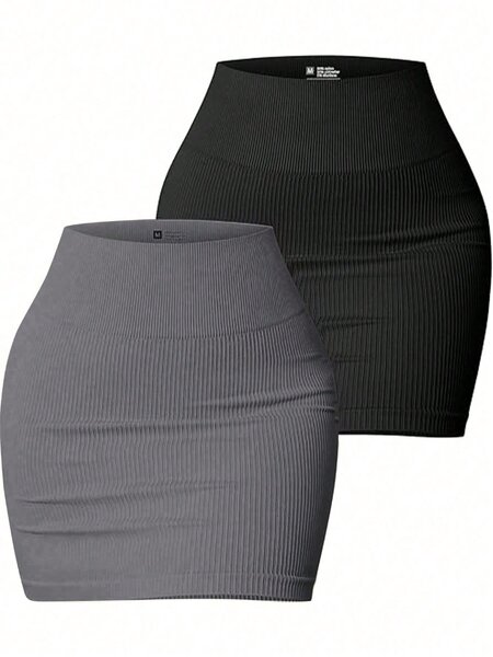 Seamless mini skirt