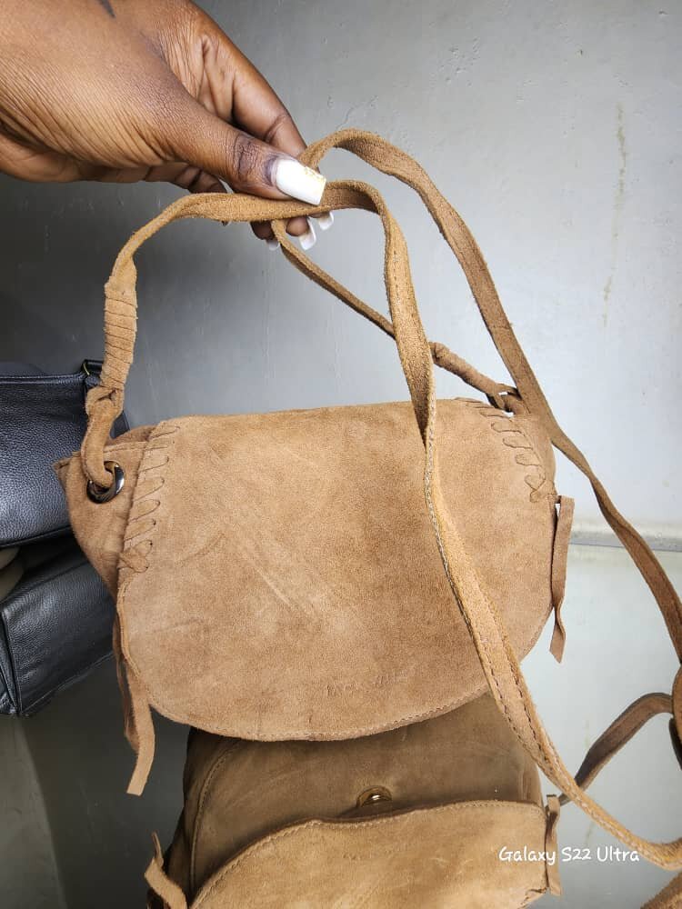 Brown Leather Handbag