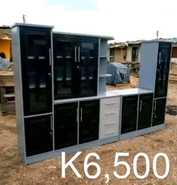 Kitchen set black and gray