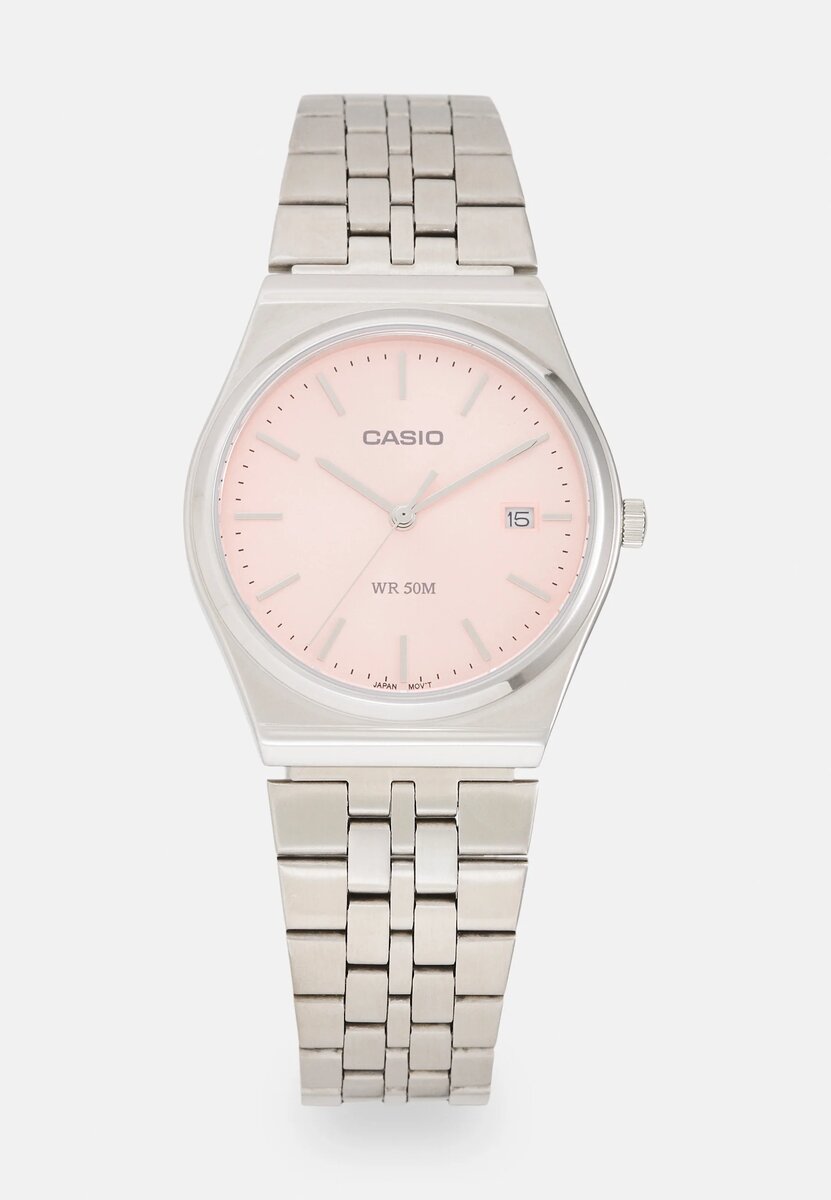 Montre Casio acier colorée