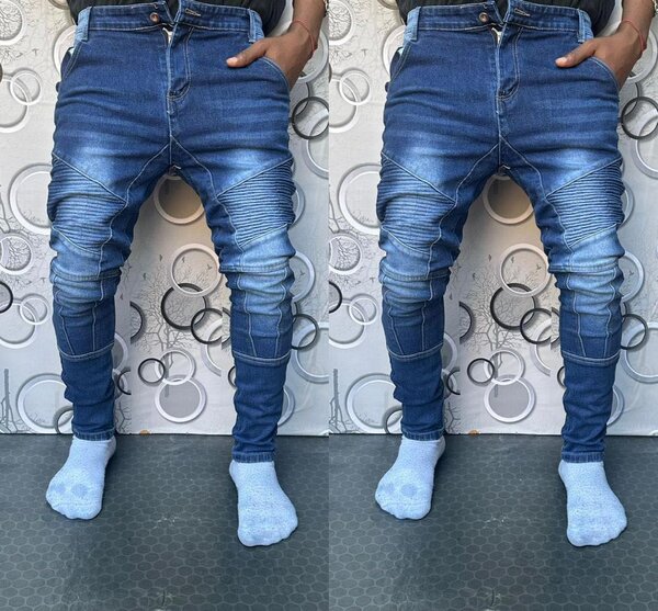 Jeans déchirés moderne pour hommes