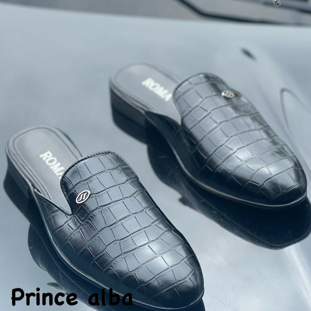 Chaussure babouche homme