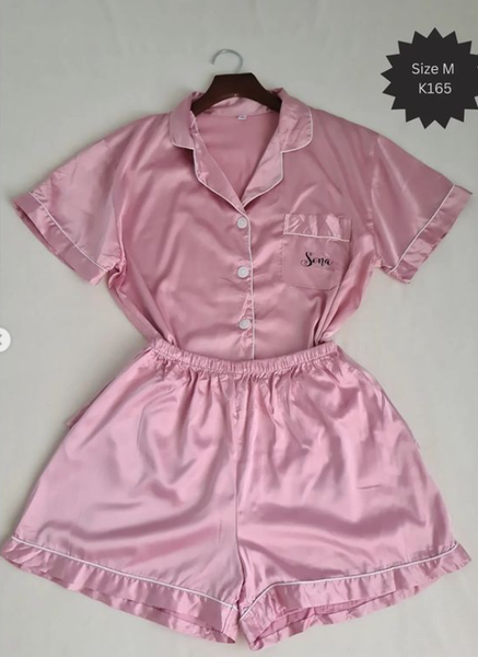 shirt and shorts pink