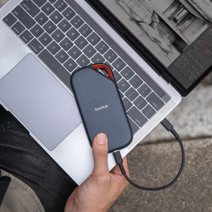 Disque dur SanDisk SSD 4TB