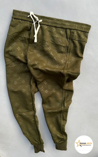 Pantalon de jogging kaki élégant