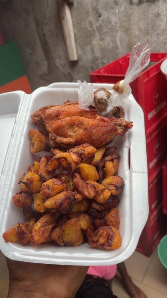 Poulet Frit et Alloco