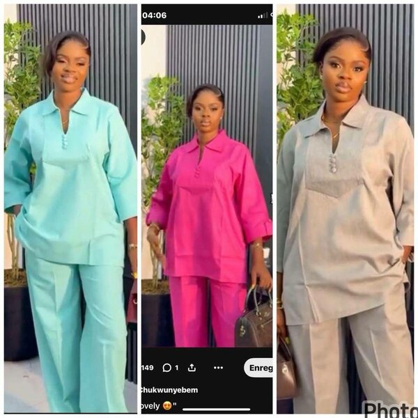 Ensemble décontracté femme