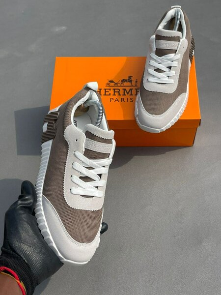 Baskets élégantes en cuir