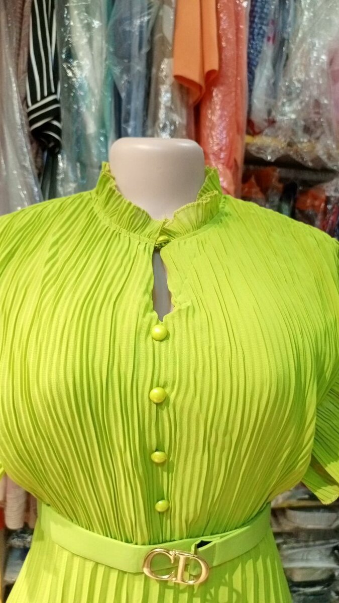Pleated dress