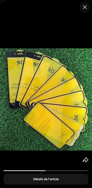 Protection écran en verre trempé 9D