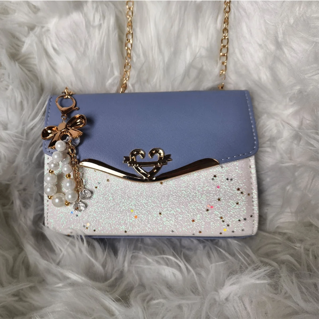 Sac à main élégant en paillettes