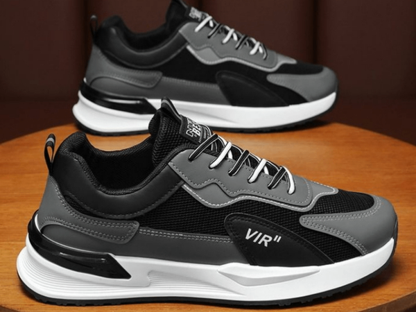 Sneakers gris modernes