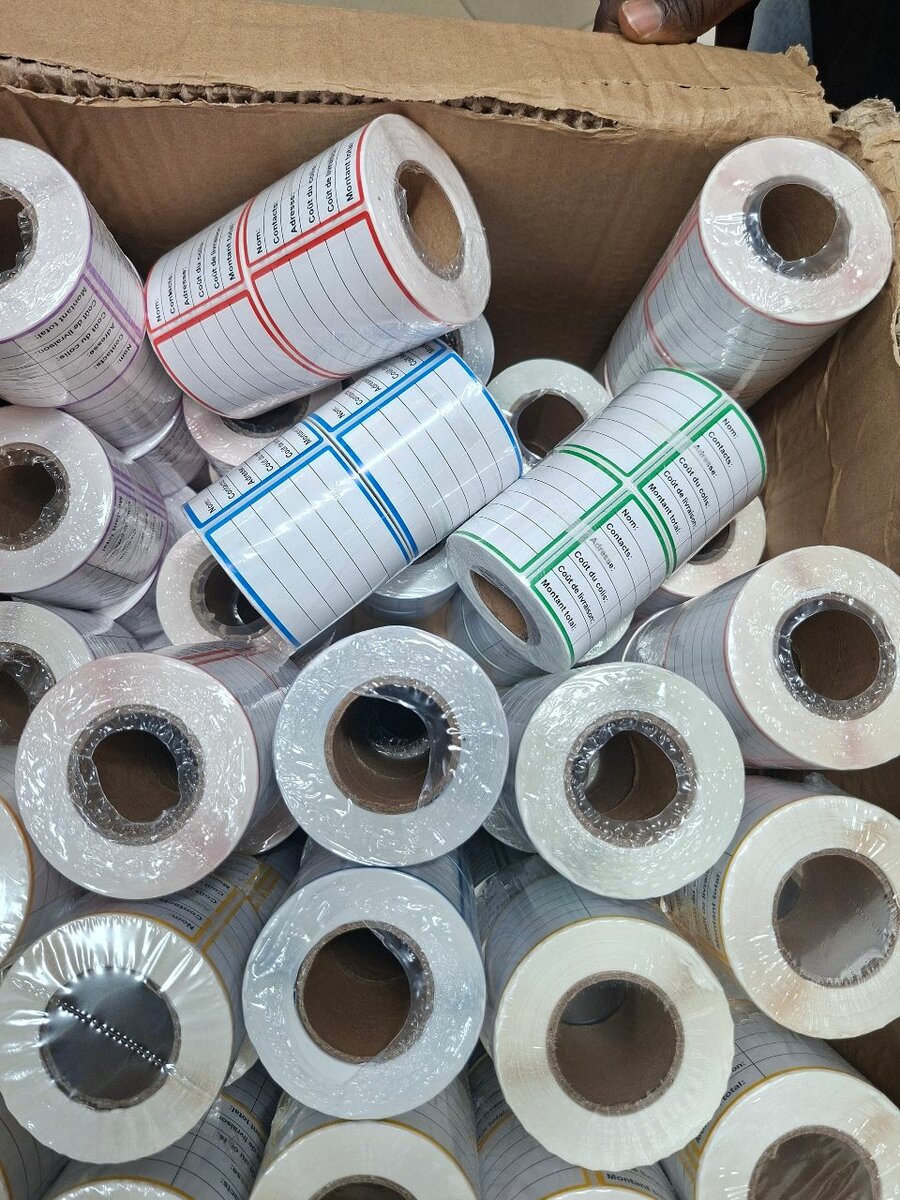 Étiquettes d'expédition étanches