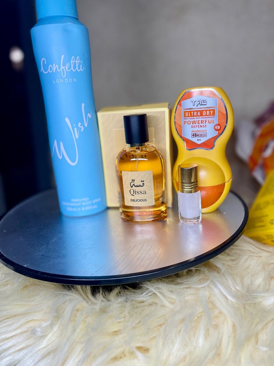 Ensemble parfum et déodorant