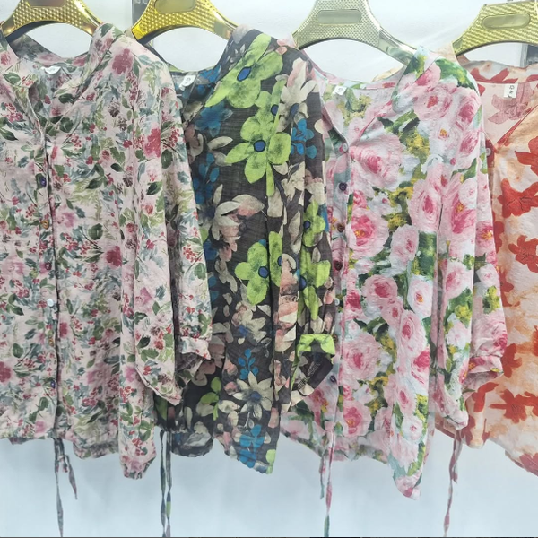 блузки разноцветные