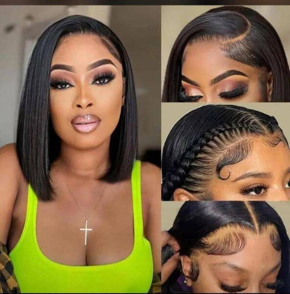 Perruque en dentelle naturelle