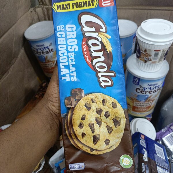 Biscuits Granola Chocolat