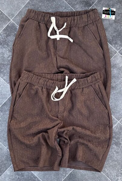 Shorts confortables marron