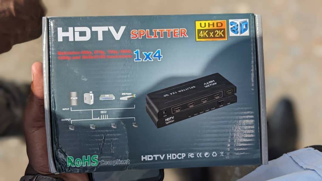 4 way HDMI splitter