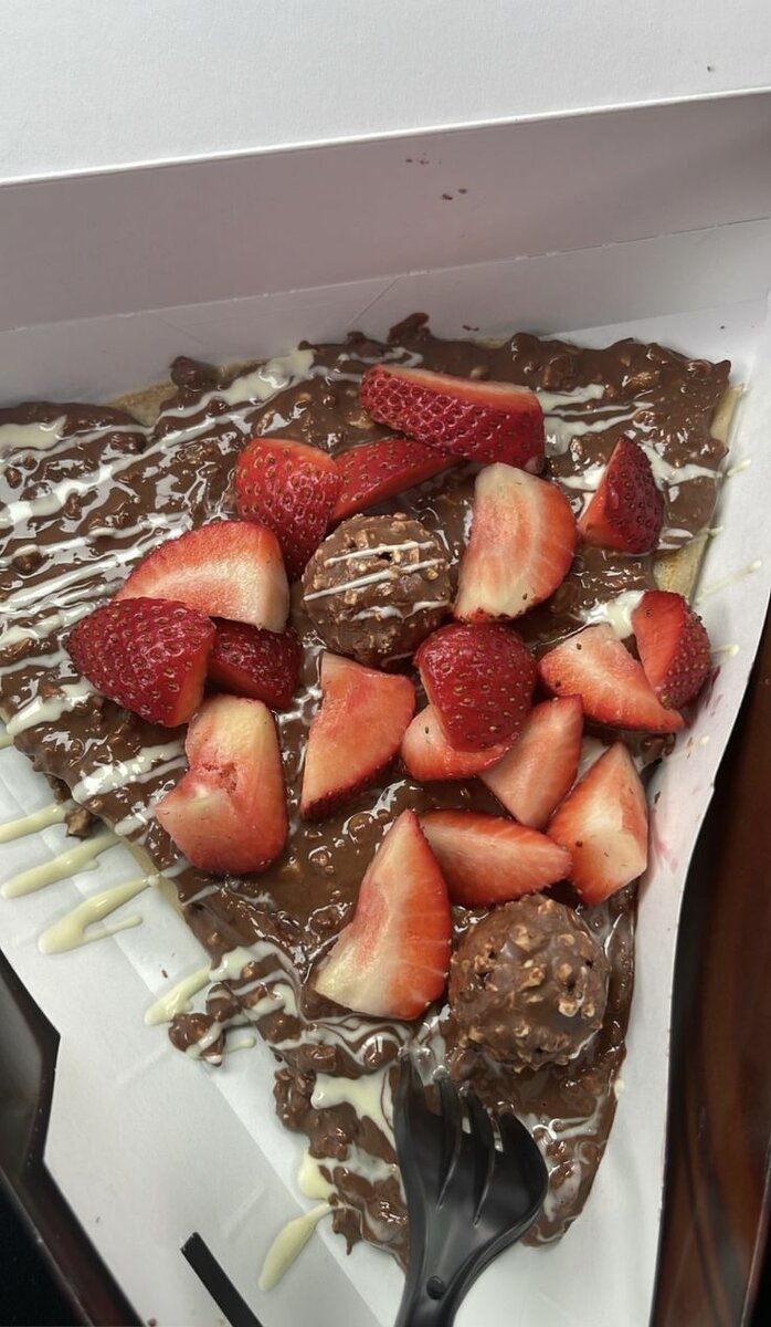 Crêpe fruité fraisé& chocolat